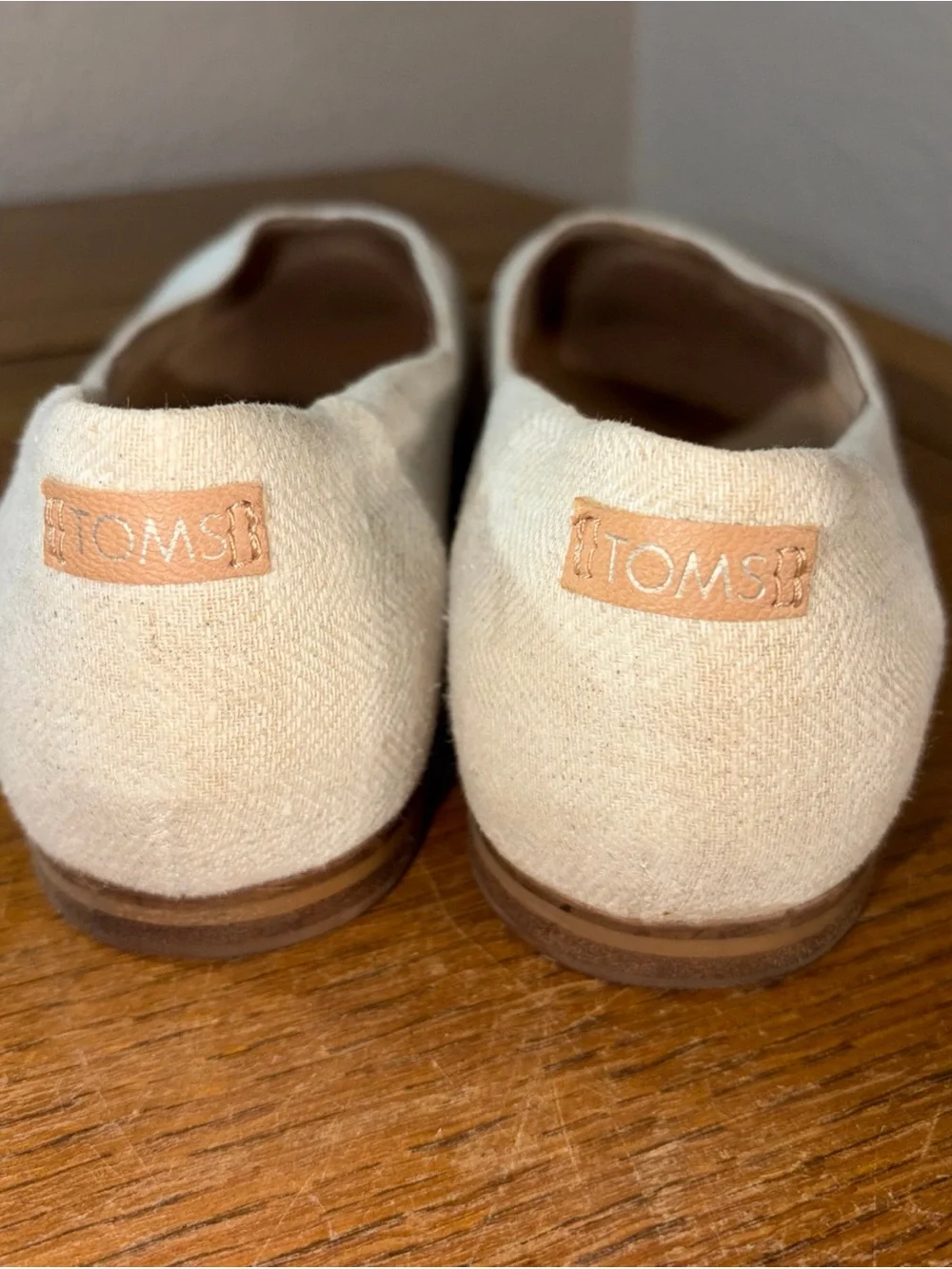 TOMS Jutti Neat Loafer Women’s Flat Size 8 Beige